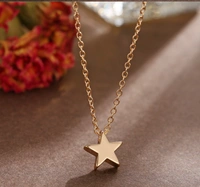 Cute Star Neck Chain - Gold
